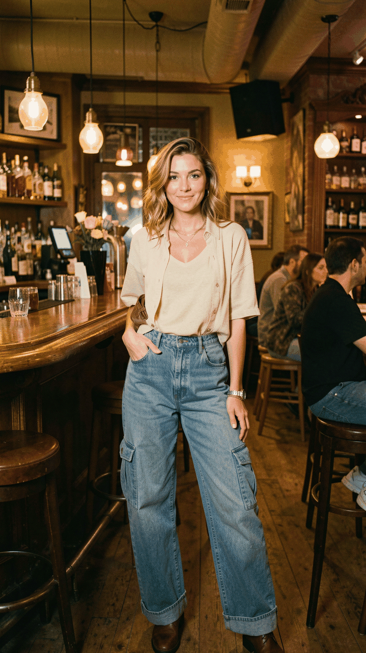 Girl in Bar